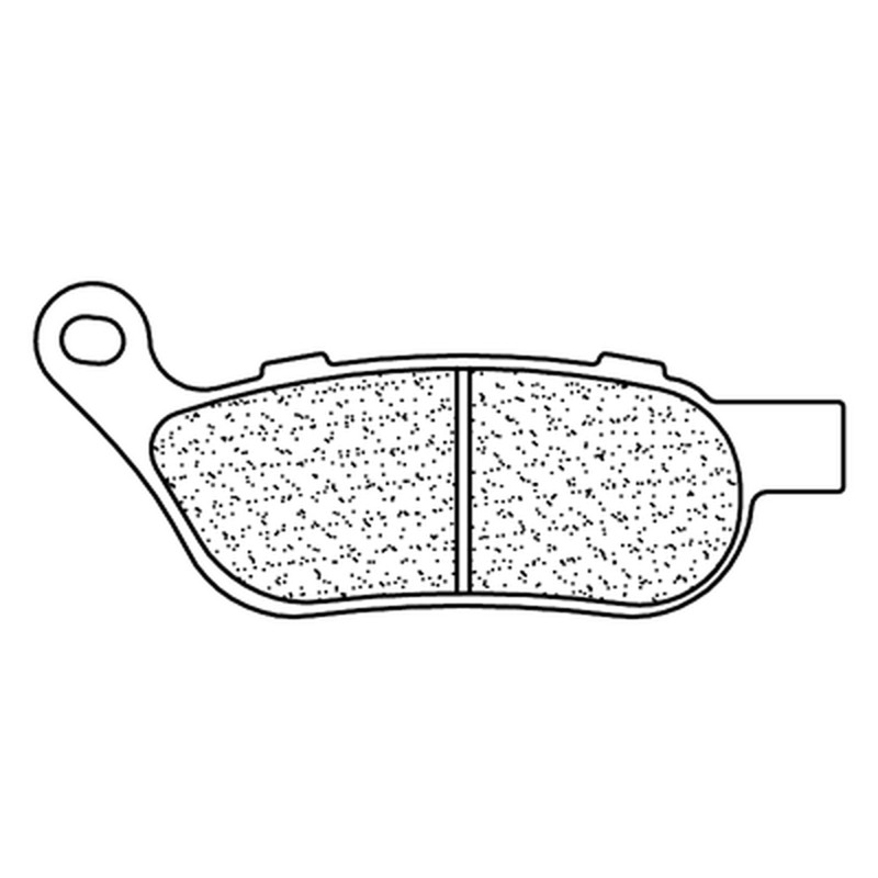 Plaquettes de frein CL BRAKES métal fritté - 1213RX3