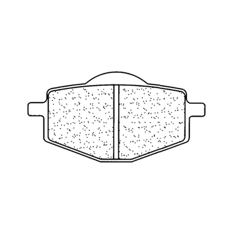 Plaquettes de frein CL BRAKES Off-Road métal fritté - 2284MX10