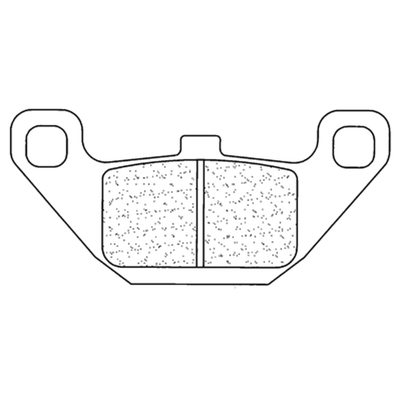 Plaquettes de frein CL BRAKES métal fritté - 2285RX3