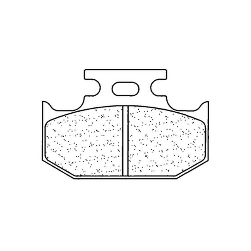 Plaquettes de frein CL BRAKES métal fritté - 2299RX3