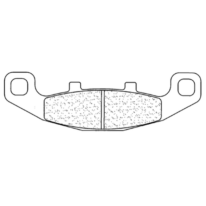 Plaquettes de frein CL BRAKES métal fritté - 2304RX3