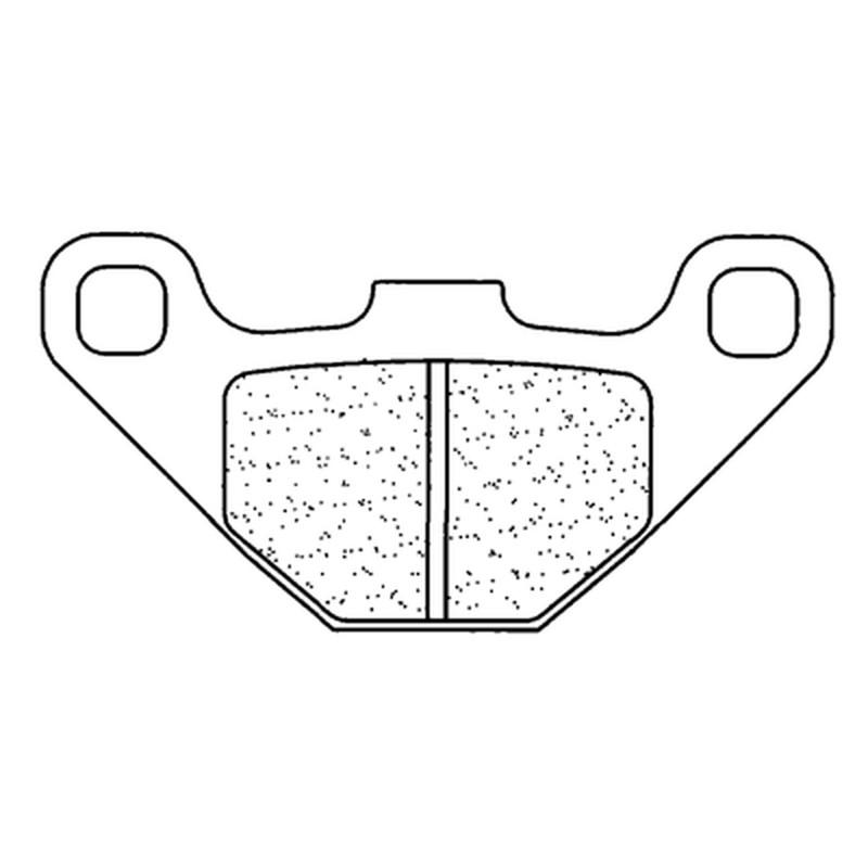 Plaquettes de frein CL BRAKES métal fritté - 2306RX3