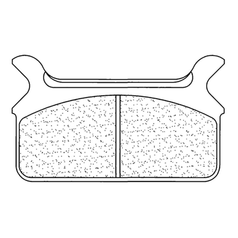 Plaquettes de frein CL BRAKES métal fritté - 2342RX3