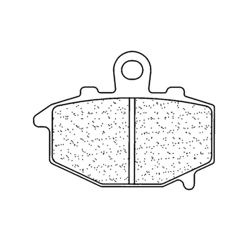 Plaquettes de frein CL BRAKES métal fritté - 2381RX3