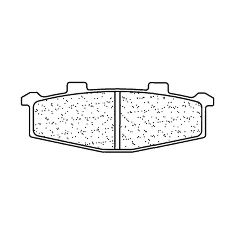 Plaquettes de frein CL BRAKES métal fritté - 2389RX3