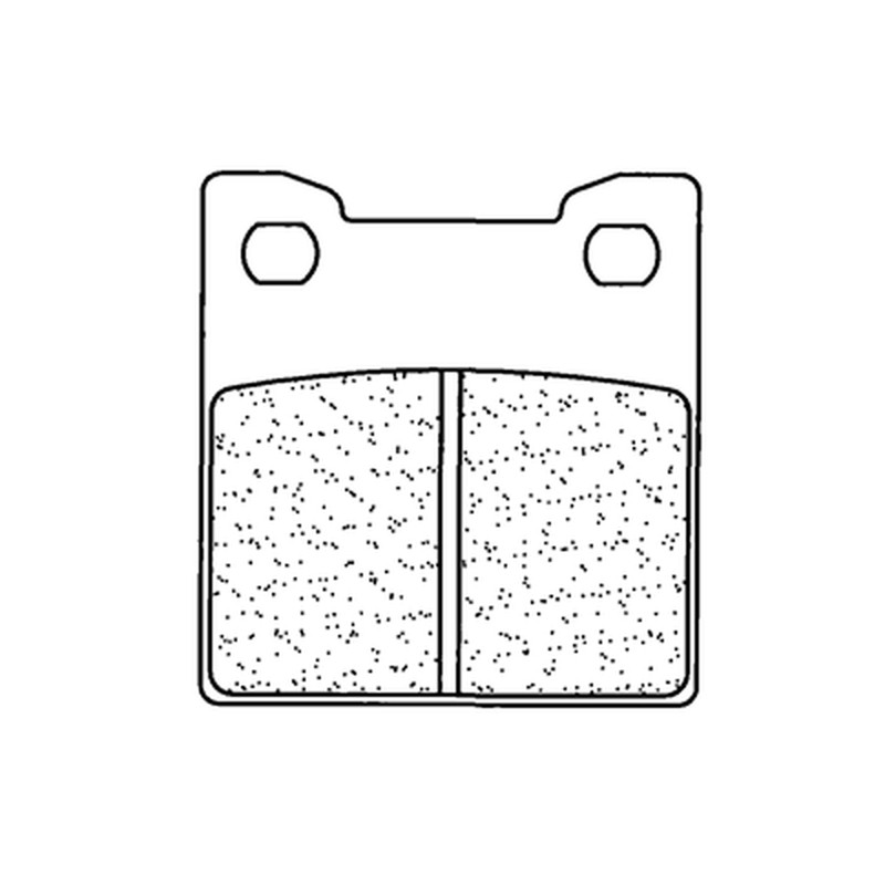 Plaquettes de frein CL BRAKES métal fritté - 2390RX3