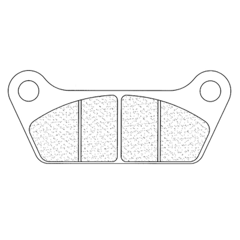 Plaquettes de frein CL BRAKES métal fritté - 2702RX3