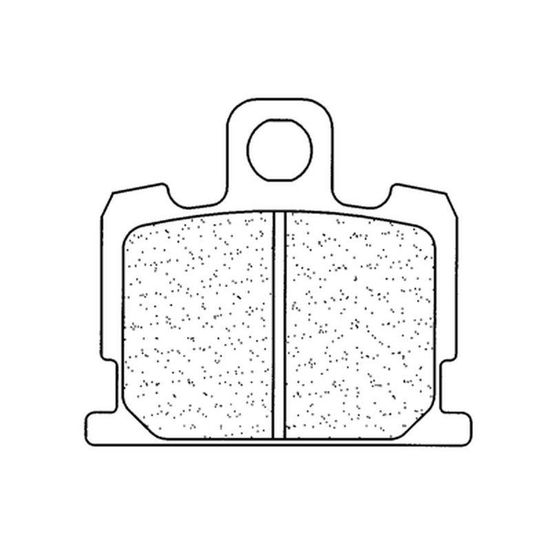 Plaquettes de frein CL BRAKES route métal fritté - 2807S4