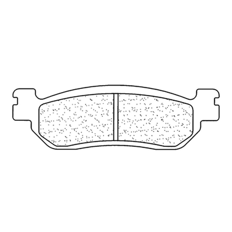 Plaquettes de frein CL BRAKES métal fritté - 2828RX3