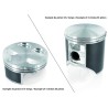 Piston S3 forgé Ø78,96mm compression standard Jotagas JT300