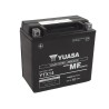 Batterie YUASA W/C sans entretien activée usine - YTX14 FA