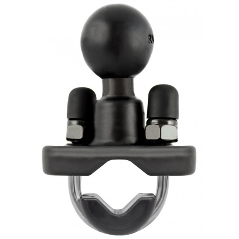 Base RAM MOUNTS fixation en U sur tubes Ø 12.7mm à 25.4mm - Boule B