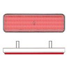 Catadioptre V PARTS rectangle 96x27mm rouge