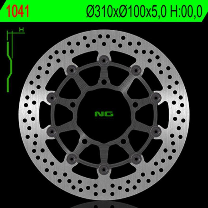 Disque de frein NG BRAKE DISC flottant - 1041