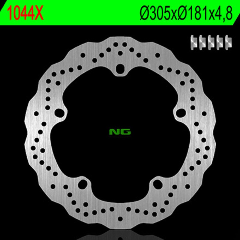 Disque de frein NG BRAKE DISC pétale fixe - 1044X