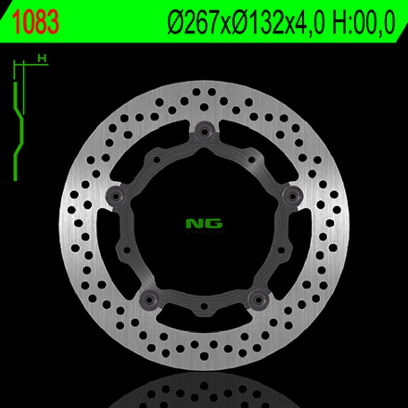 Disque de frein NG BRAKE DISC flottant - 1083