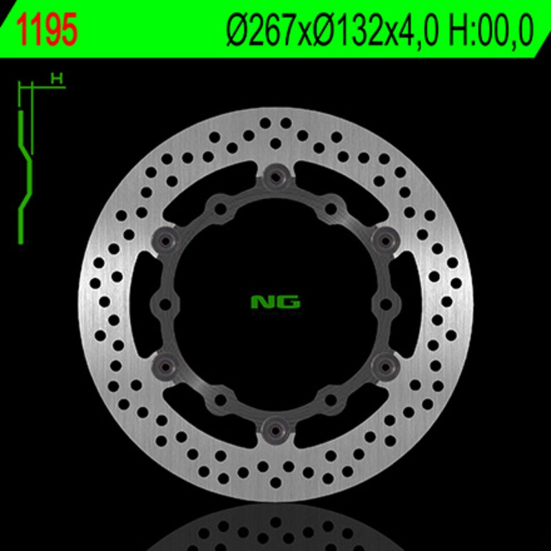 Disque de frein NG BRAKE DISC flottant - 1195