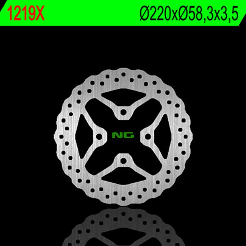 Disque de frein NG BRAKE DISC pétale fixe - 1219X