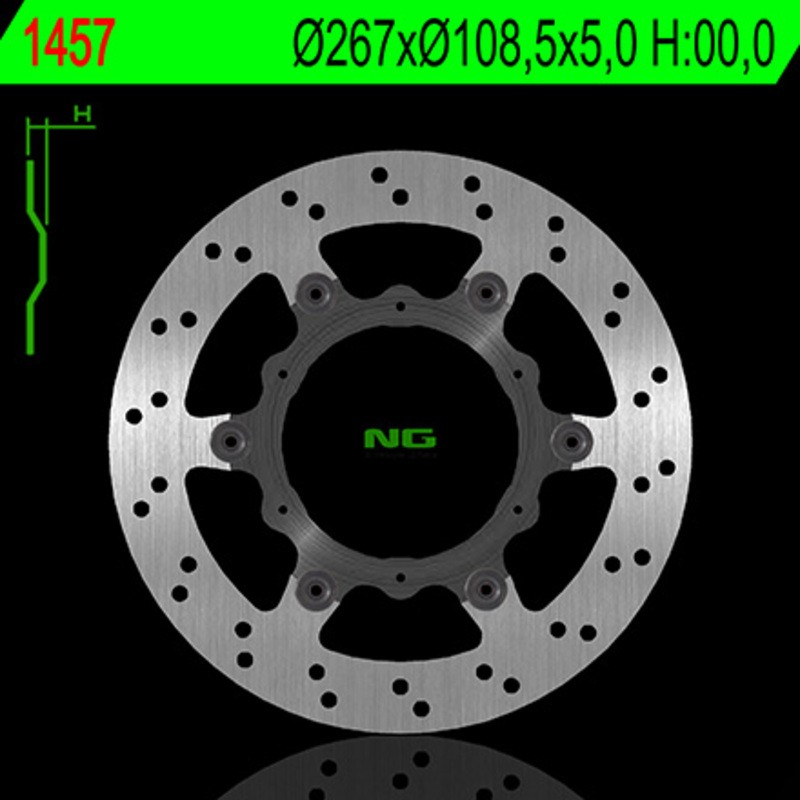 Disque de frein NG BRAKE DISC Flottant - 1457