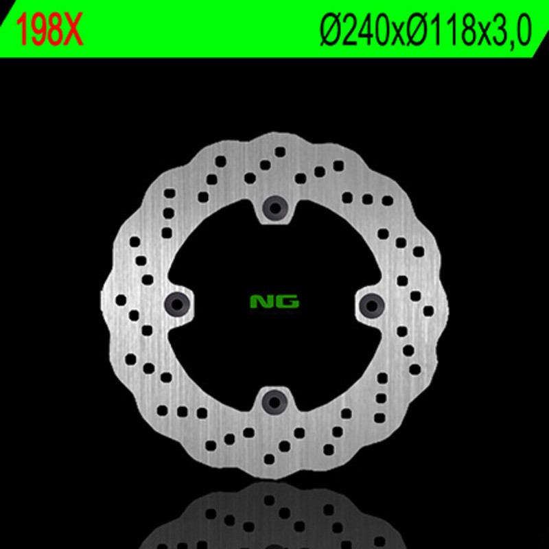 Disque de frein NG BRAKE DISC pétale fixe - 198X