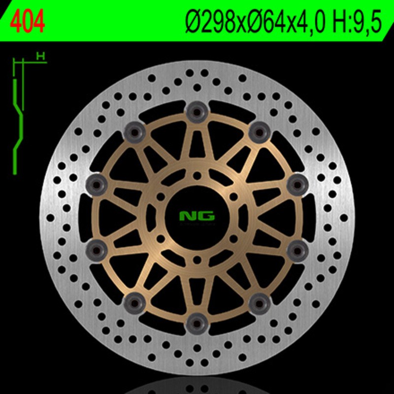 Disque de frein NG BRAKE DISC flottant - 404