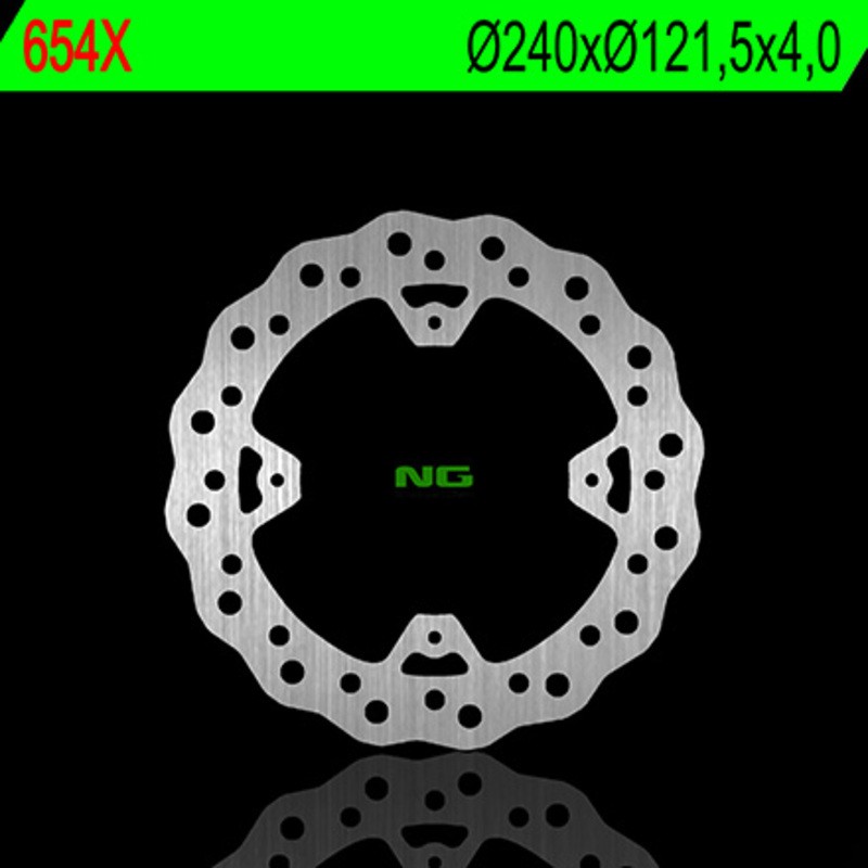 Disque de frein NG BRAKE DISC pétale fixe - 654X