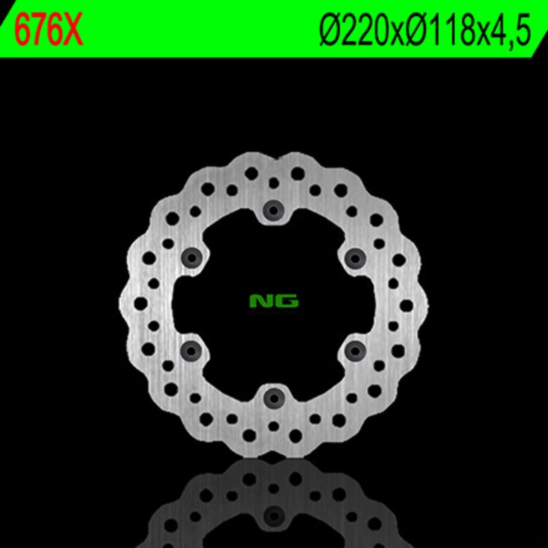 Disque de frein NG BRAKE DISC pétale fixe - 676X