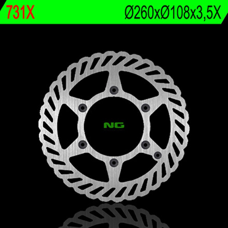 Disque de frein NG BRAKE DISC pétale fixe - 731X