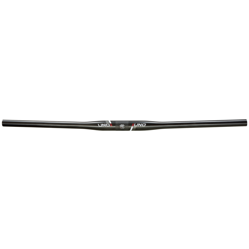 Guidon de vélo UNO Flat bar série MTN Racing - 760 mm - Ø31,8 Carbone