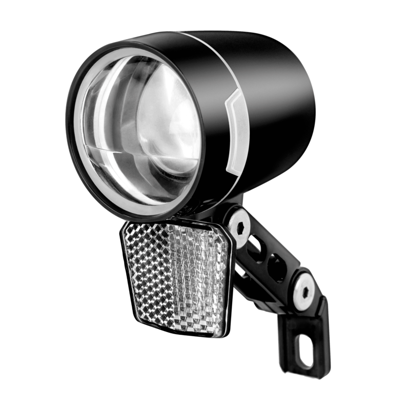 Éclairage vélo V BIKE led 100lm pour système dynamo 6v avec reflex