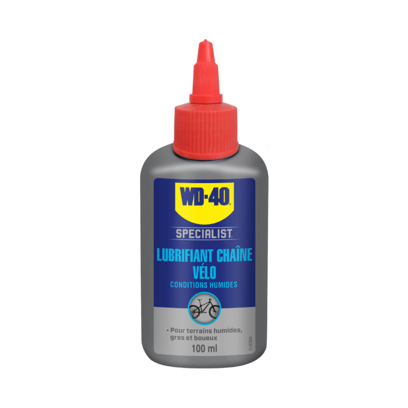 Lubrifiant chaine conditions humides vélo WD 40 Specialist® - 100ml