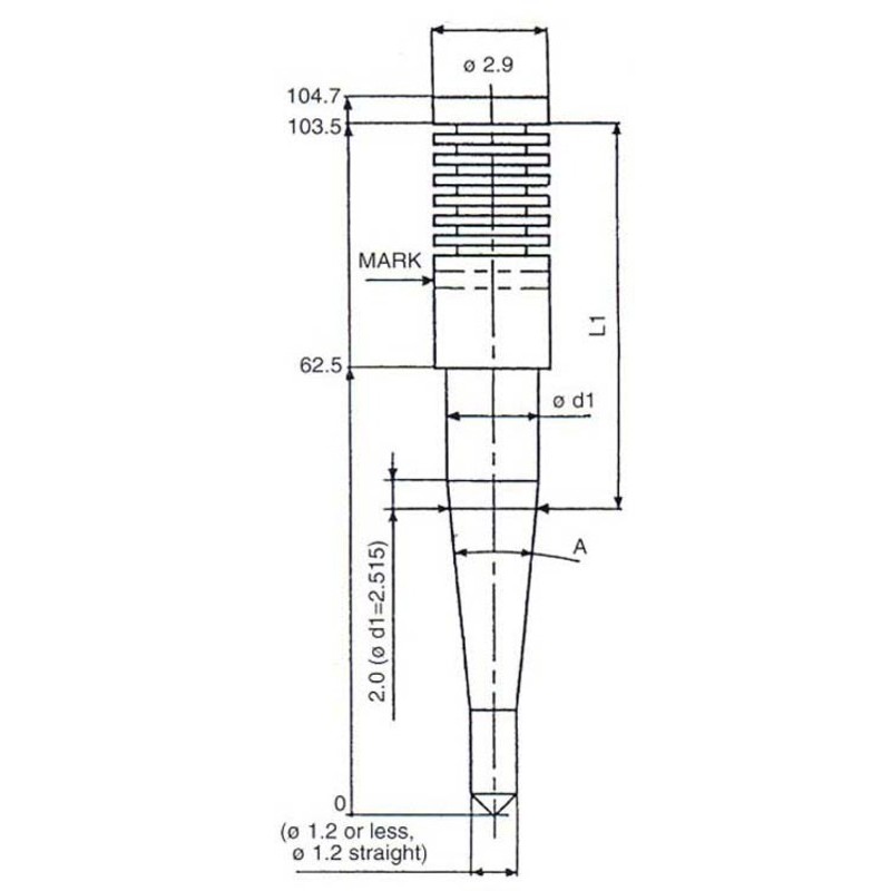 Aiguille de boisseau KEIHIN FCR 35-41mm - N427-0CCVQ