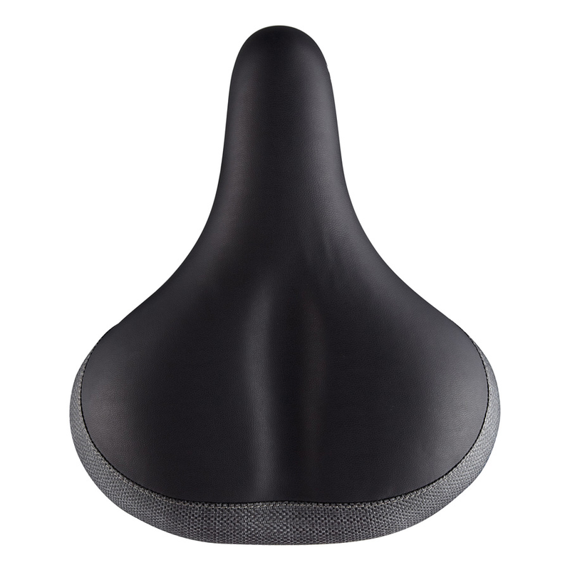 Selle VELO Cruiser Comfort avec ressort noire ArcTech haute densité