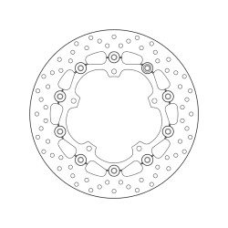 Disque de frein BREMBO Oro...