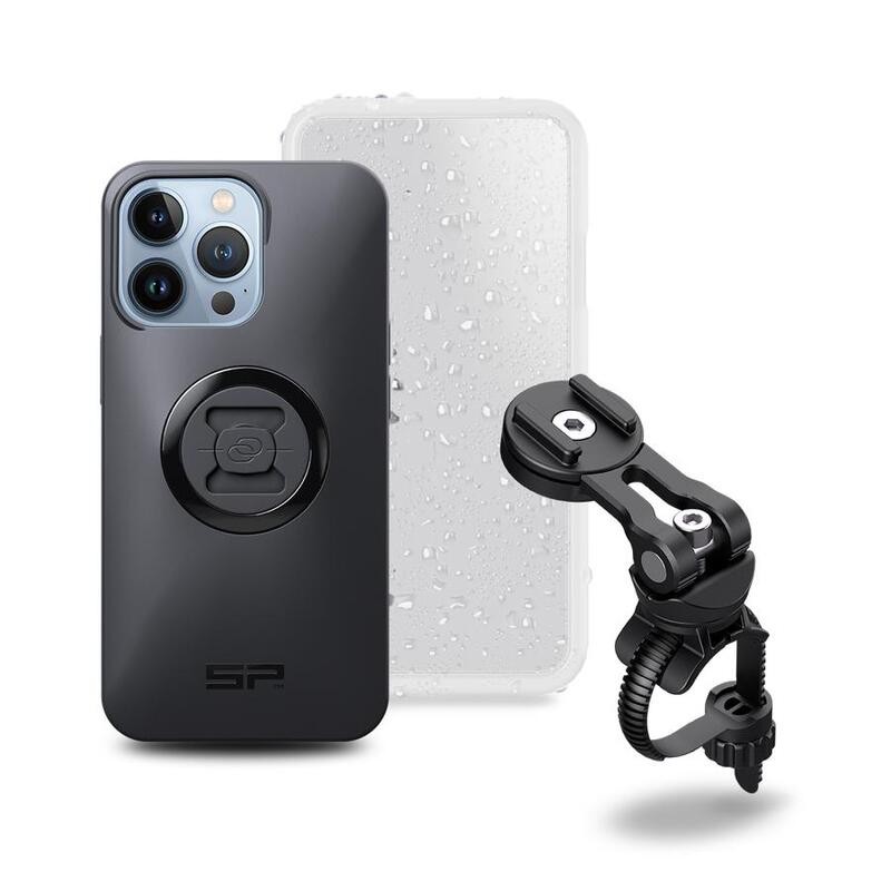 Pack complet SP-CONNECT Bike Bundle II fixé sur guidon et potence - iPhone 13 Pro