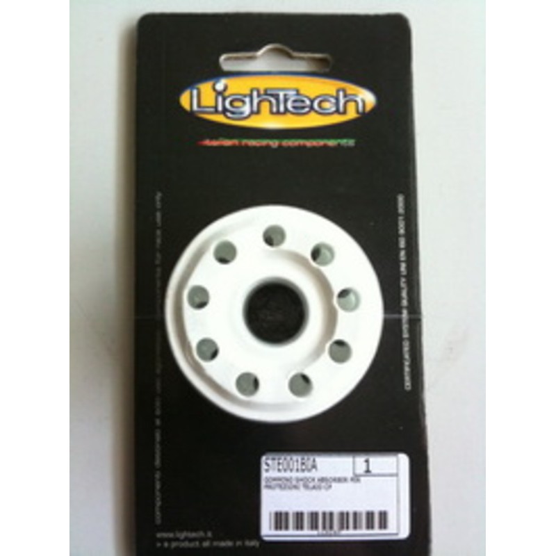 Paire gomme Shock Absorber BLANC 55mm