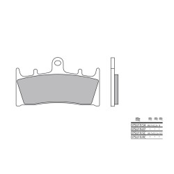 Plaquettes de frein BREMBO...