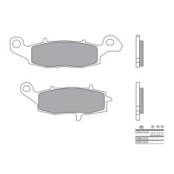 Plaquettes de frein BREMBO...