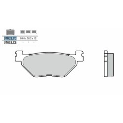 Plaquettes de frein BREMBO...