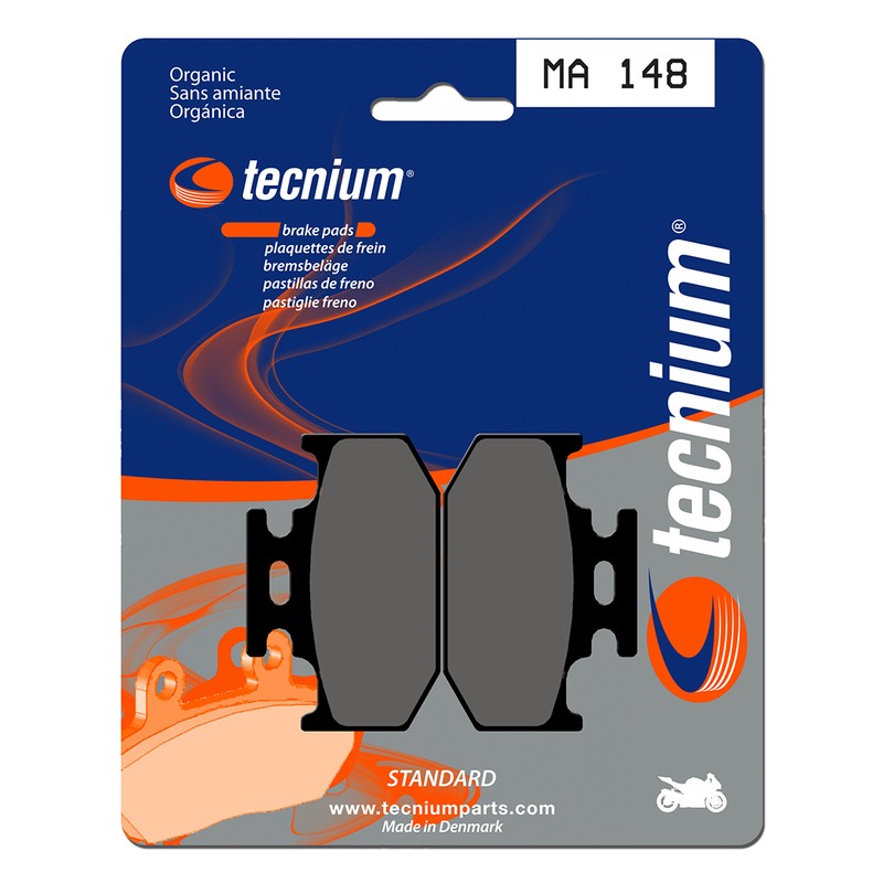 Plaquettes de frein TECNIUM route organique - MA148