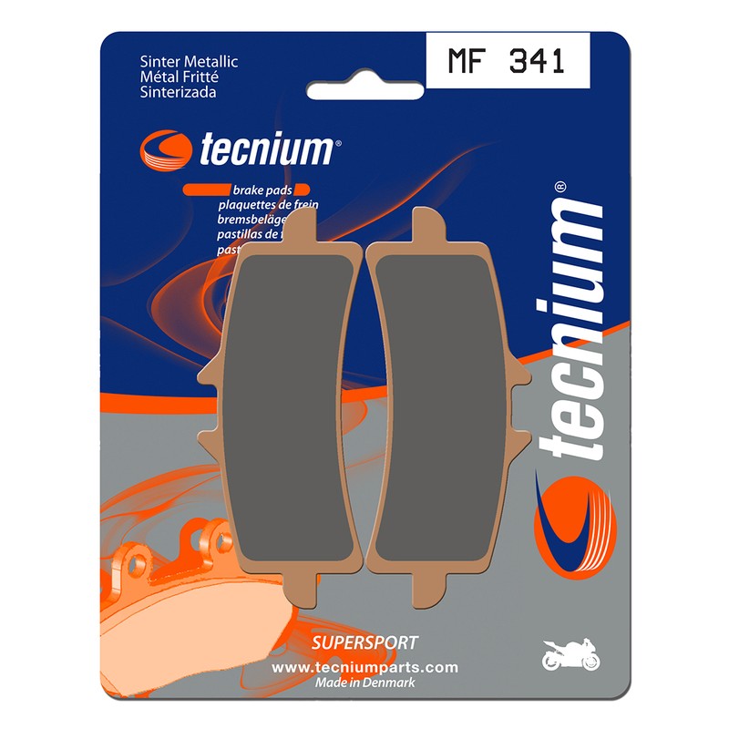 Plaquettes de frein TECNIUM Performance métal fritté - MF341