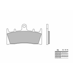 Plaquettes de frein BREMBO...