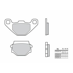 Plaquettes de frein BREMBO...