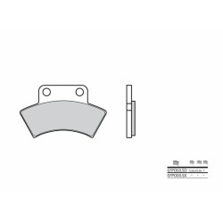 Plaquettes de frein BREMBO...