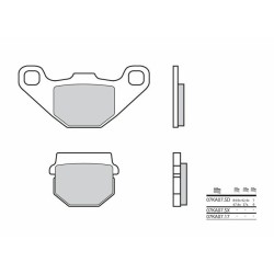 Plaquettes de frein BREMBO...