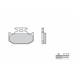 Plaquettes de frein BREMBO...