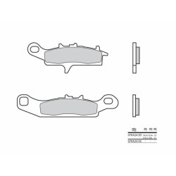 Plaquettes de frein BREMBO...