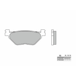 Plaquettes de frein BREMBO...