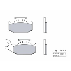 Plaquettes de frein BREMBO...