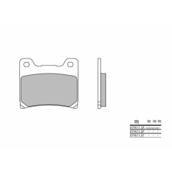 Plaquettes de frein BREMBO...